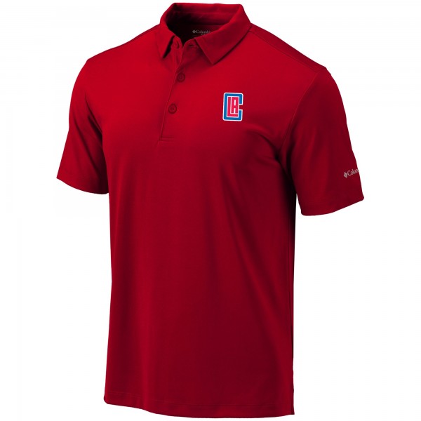 Поло LA Clippers Columbia Omni-Wick Drive - Red