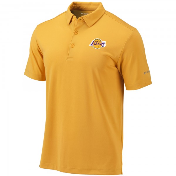 Поло Los Angeles Lakers Columbia Omni-Wick Drive - Gold
