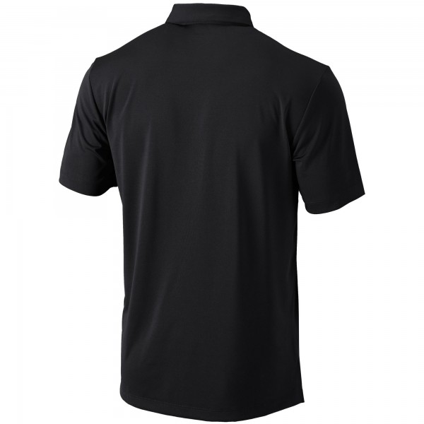Milwaukee Bucks Columbia Black Omni-Wick Drive Polo