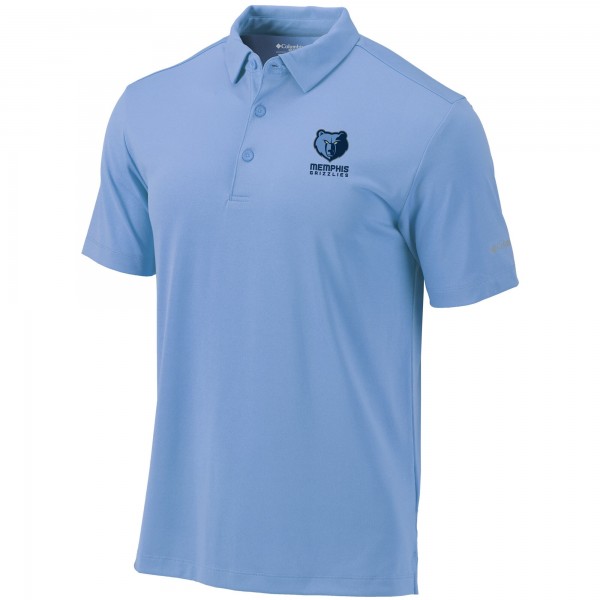Поло Memphis Grizzlies Columbia Omni-Wick Drive - Light Blue