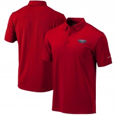 New Orleans Pelicans Columbia Omni-Wick Drive Polo - Red