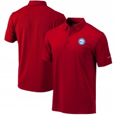 Поло Philadelphia 76ers Columbia Omni-Wick Drive - Red