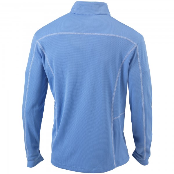 Толстовка на короткой молнии Memphis Grizzlies Columbia Shotgun Omni-Wick - Light Blue