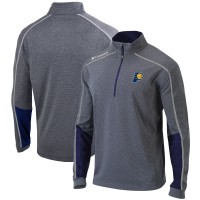 Кофта на короткой молнии Indiana Pacers Columbia Omni-Wick Shotgun 2.0 - Heathered Gray/Navy