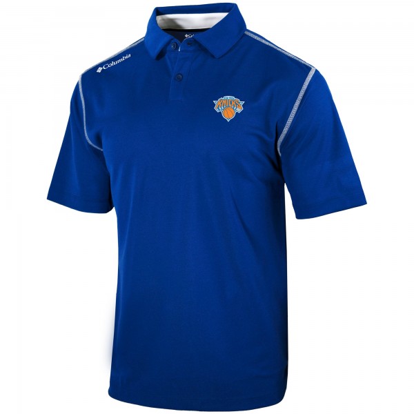 Поло New York Knicks Columbia Omni-Wick Shotgun - Blue