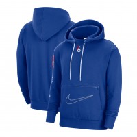 Толстовка Philadelphia 76ers Nike 2022/23 City Edition Courtside Heavyweight Fleece - Blue
