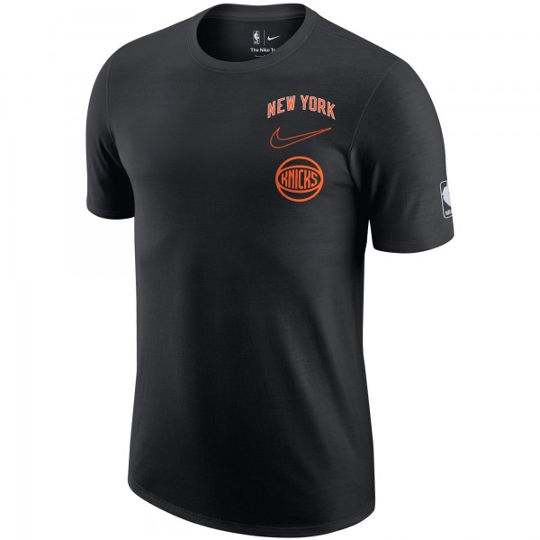 Футболка New York Knicks Nike 2022/23 City Edition Courtside Max90 Vintage Wash - Black