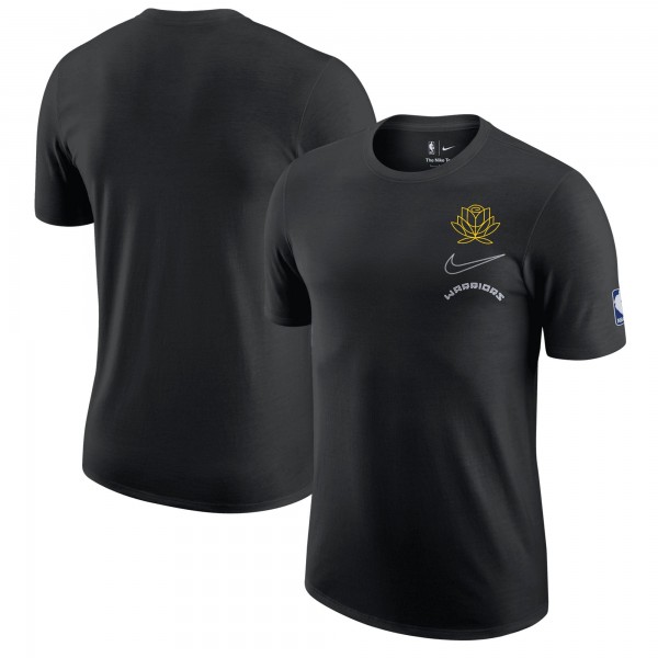 Футболка Golden State Warriors Nike 2022/23 City Edition Courtside Max90 Vintage Wash - Black