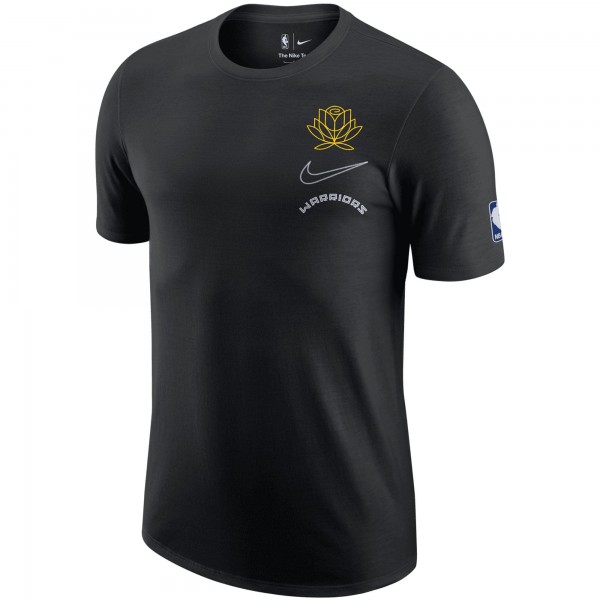 Футболка Golden State Warriors Nike 2022/23 City Edition Courtside Max90 Vintage Wash - Black