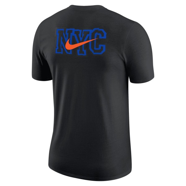 Футболка New York Knicks Nike 2022/23 City Edition Courtside Max90 Backer - Black