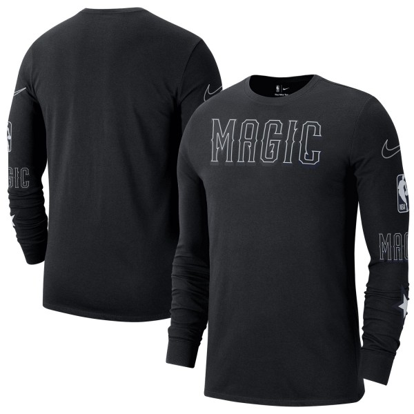 Футболка с длинным рукавом Nike Orlando Magic 2022/23 City Edition Essential Expressive - Black