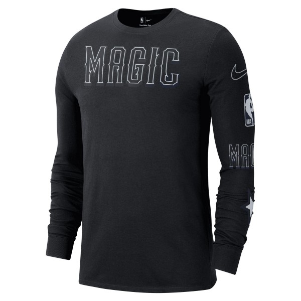 Футболка с длинным рукавом Nike Orlando Magic 2022/23 City Edition Essential Expressive - Black