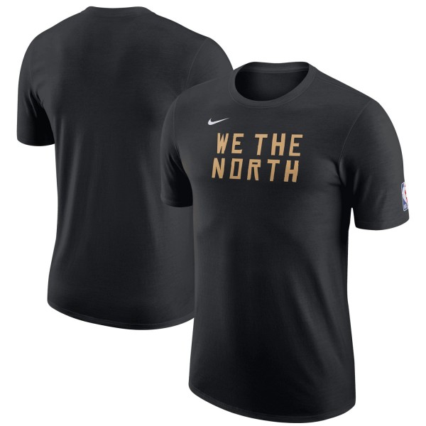Футболка Toronto Raptors Nike 2022/23 City Edition Essential Warmup - Black