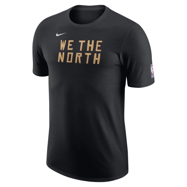 Футболка Toronto Raptors Nike 2022/23 City Edition Essential Warmup - Black