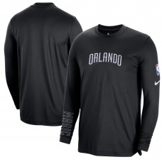 Футболка с длинным рукавом Orlando Magic Nike 2022/23 City Edition Pregame Warmup Shooting - Black
