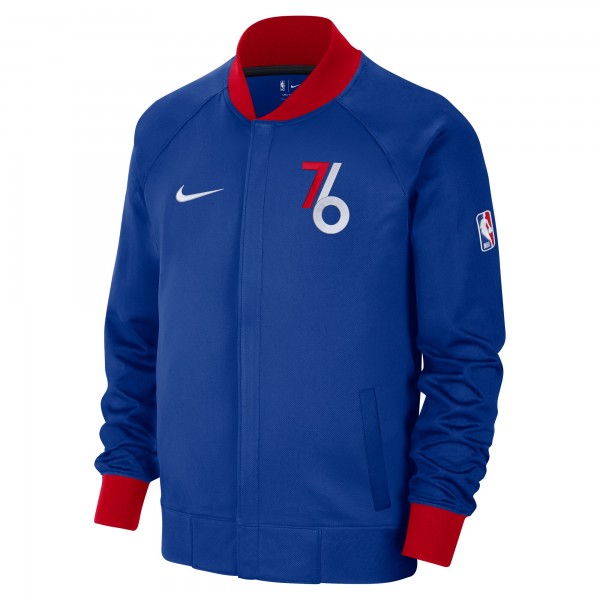 Кофта на молнии Philadelphia 76ers Nike 2022/23 City Edition Showtime Thermaflex - Blue