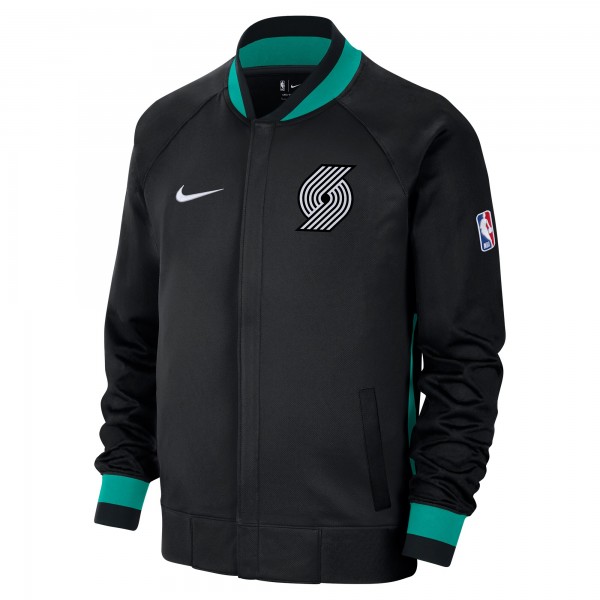Кофта на молнии Portland Trail Blazers Nike 2022/23 City Edition Showtime Thermaflex - Black