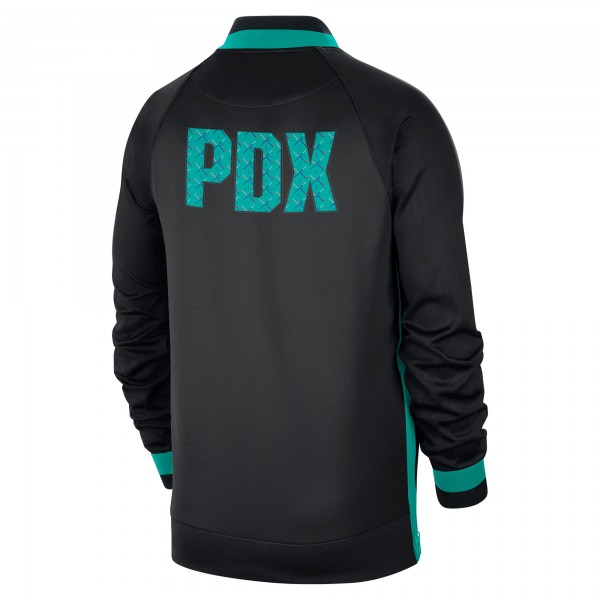 Кофта на молнии Portland Trail Blazers Nike 2022/23 City Edition Showtime Thermaflex - Black