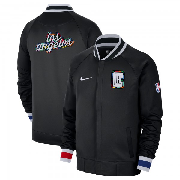 Кофта на молнии LA Clippers Nike 2022/23 City Edition Showtime Thermaflex - Black