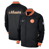 Куртка на молнии Atlanta Hawks Nike 2022/23 City Edition Showtime Thermaflex - Black