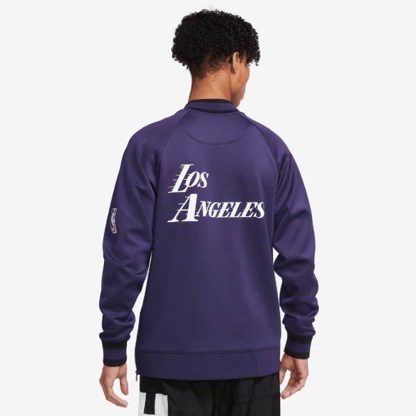 Кофта на молнии Los Angeles Lakers Nike 2022/23 City Edition Showtime Thermaflex - Gray