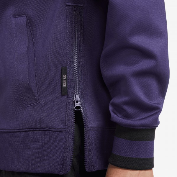 Кофта на молнии Los Angeles Lakers Nike 2022/23 City Edition Showtime Thermaflex - Gray