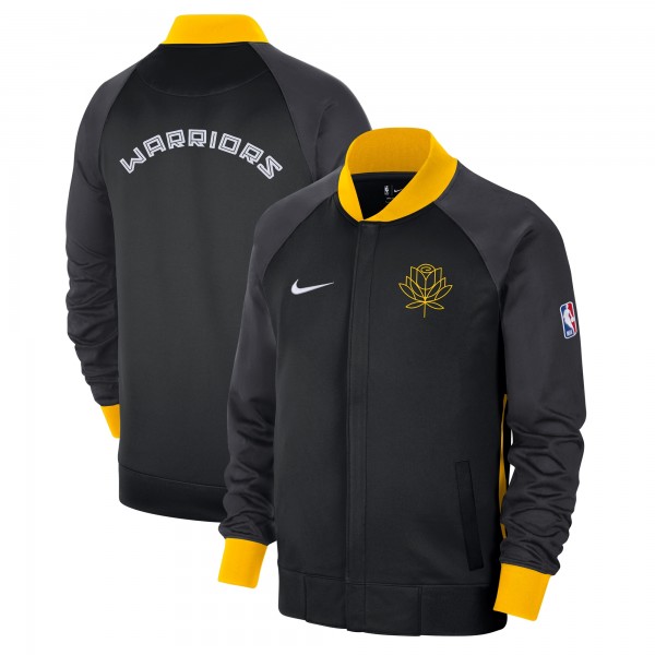 Кофта на молнии Golden State Warriors Nike 2022/23 City Edition Showtime Thermaflex - Black