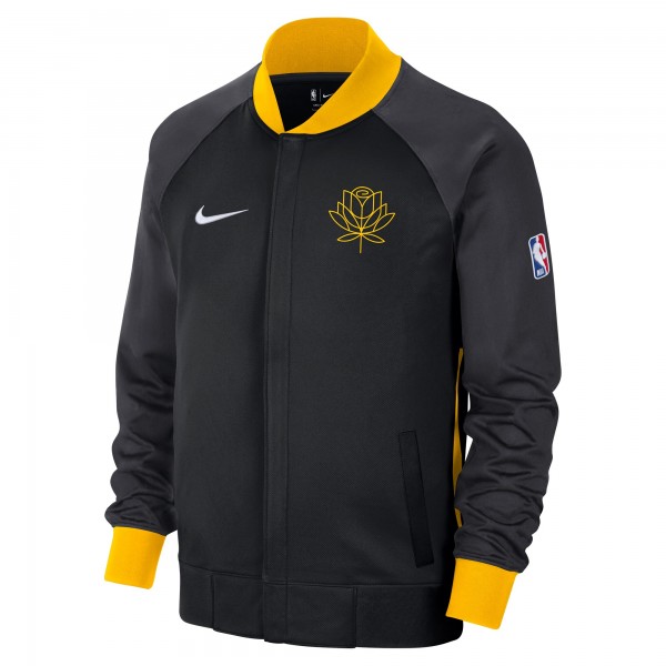 Кофта на молнии Golden State Warriors Nike 2022/23 City Edition Showtime Thermaflex - Black