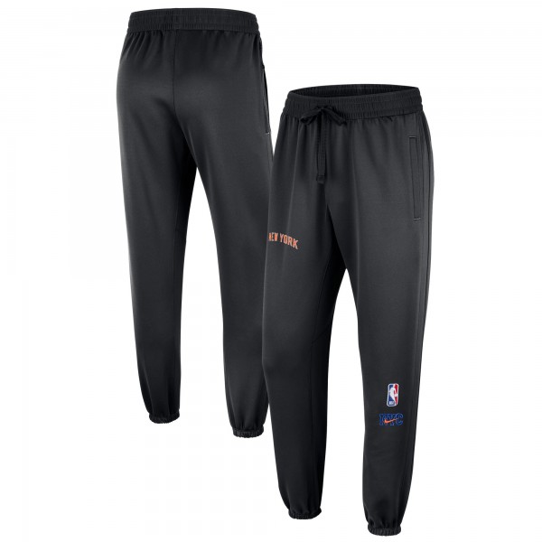 Спортивные штаны New York Knicks Nike 2022/23 City Edition Showtime ThermaFlex - Black