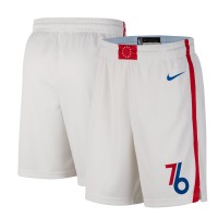 Шорты Philadelphia 76ers Nike 2022/23 City Edition Swingman - White