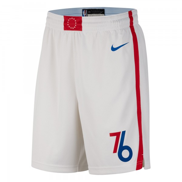 Шорты Philadelphia 76ers Nike 2022/23 City Edition Swingman - White