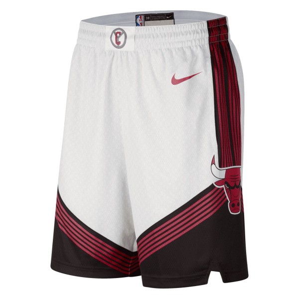 Шорты Chicago Bulls Nike 2022/23 City Edition Swingman - White