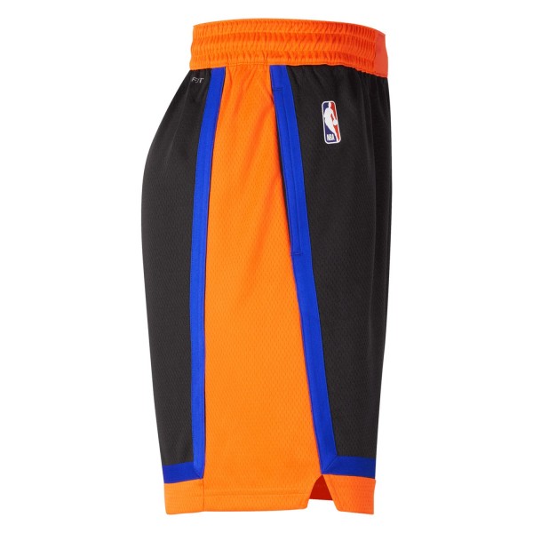 Шорты New York Knicks Nike 2022/23 City Edition Swingman - Black