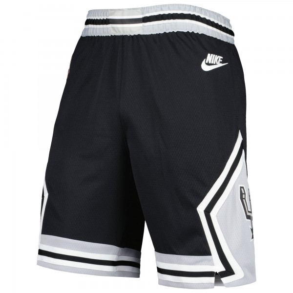 Шорты San Antonio Spurs Nike 2022/23 Classic Edition Swingman - Black/Gray