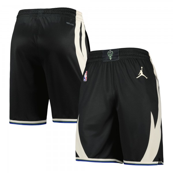 Шорты Milwaukee Bucks Jordan Brand 2022/2023 Statement Edition Swingman Performance - Black
