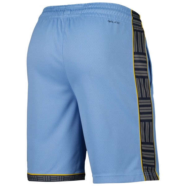 Шорты Memphis Grizzlies Jordan Brand 2022/2023 Statement Edition Swingman Performance - Light Blue