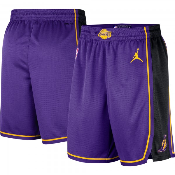 Шорты Los Angeles Lakers Jordan Brand 2022/2023 Statement Edition Swingman Performance - Purple
