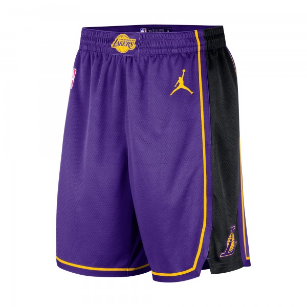 Шорты Los Angeles Lakers Jordan Brand 2022/2023 Statement Edition Swingman Performance - Purple