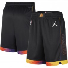 Phoenix Suns Jordan Brand 2022/2023 Statement Edition Swingman Performance Shorts - Black