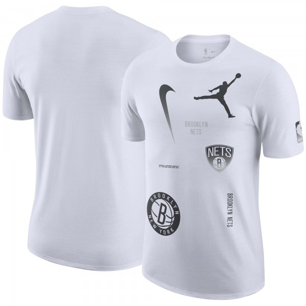 Футболка Brooklyn Nets Jordan Brand Courtside Statement Edition Max90 - White