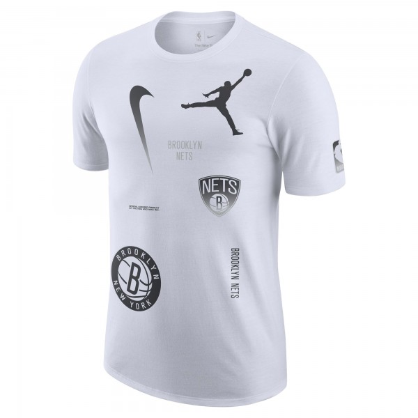 Футболка Brooklyn Nets Jordan Brand Courtside Statement Edition Max90 - White