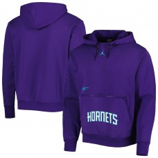 Толстовка Charlotte Hornets Jordan Brand Courtside Statement Edition - Purple