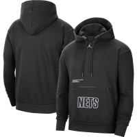Толстовка Brooklyn Nets Jordan Brand Courtside Statement Edition - Black