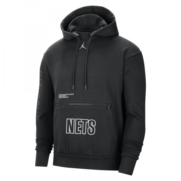Толстовка Brooklyn Nets Jordan Brand Courtside Statement Edition - Black
