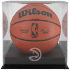 Atlanta Hawks Fanatics Authentic Blackbase Logo Basketball Display Case