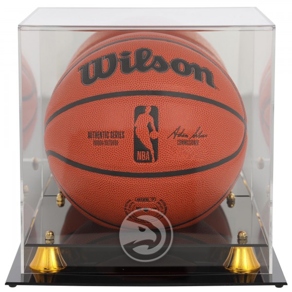 Atlanta Hawks Fanatics Authentic Classic Logo Basketball Display Case