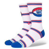 Brooklyn Nets Stance Hardwood Classics Stripes Crew Socks