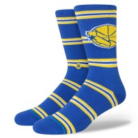 Носки Golden State Warriors Stance Hardwood Classics Stripes Crew