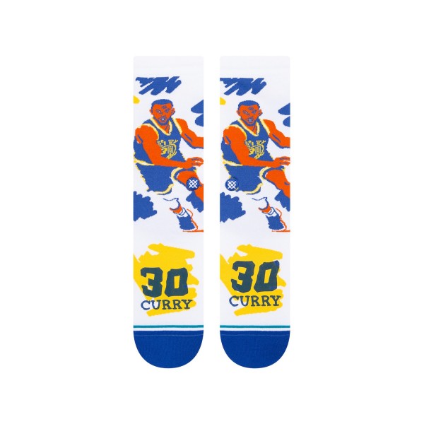 Носки Stephen Curry Golden State Warriors Stance Player Paint Crew