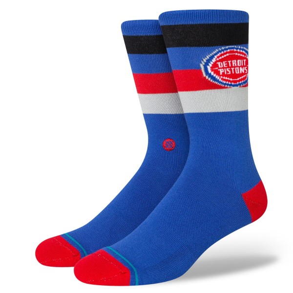 Носки Detroit Pistons Stance Stripe Crew
